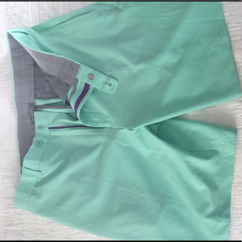 Peter Millar mint green shorts!!!!